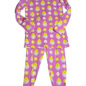 2T Little Bum Bums Easter Chick Pajamas